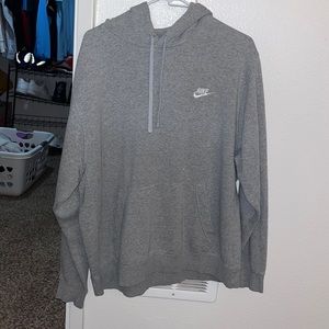 Mens grey Nike hoodie